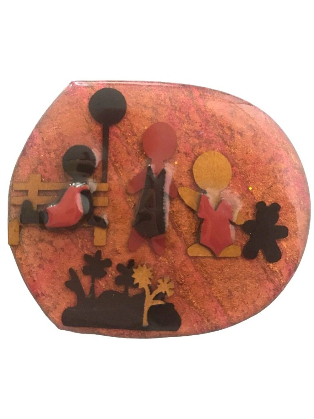 Lucinda People Pin Brooch, M52